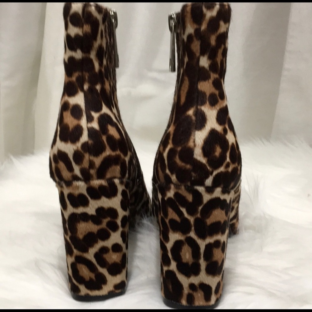 Charles David Studio Leopard Print Booties - image 5